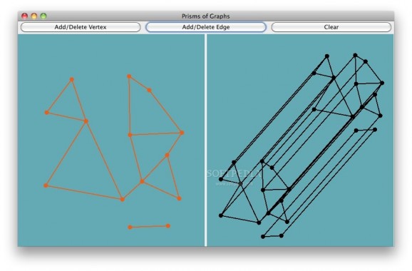 Prisms of graphs screenshot