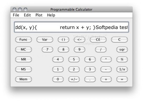 Programmable Calculator screenshot