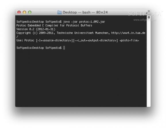 Protoc Embedded C Compiler screenshot