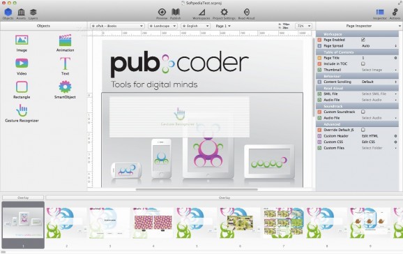 PubCoder screenshot