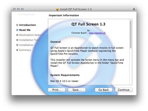 QT Full Screen screenshot