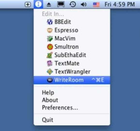 QuickCursor screenshot