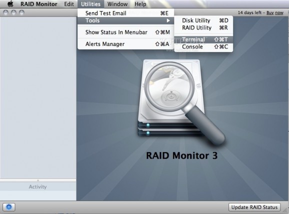 RAID Monitor screenshot