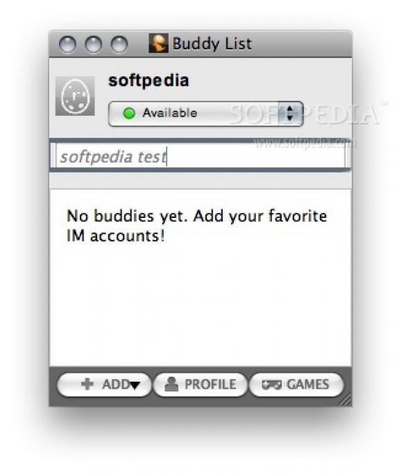 RAPTR Client screenshot