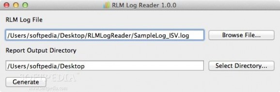 RLM Log Reader screenshot