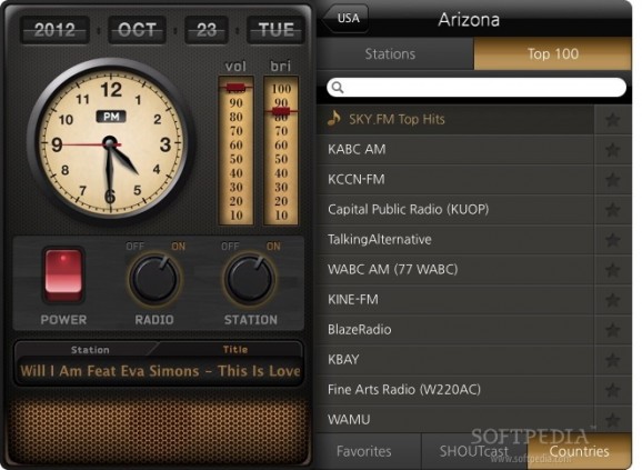 Radio Clock (formerly RadioClock) screenshot