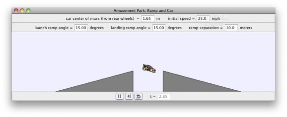 Rally Car Jump Model screenshot