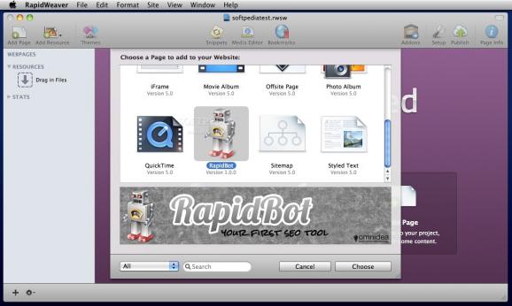 RapidBot screenshot