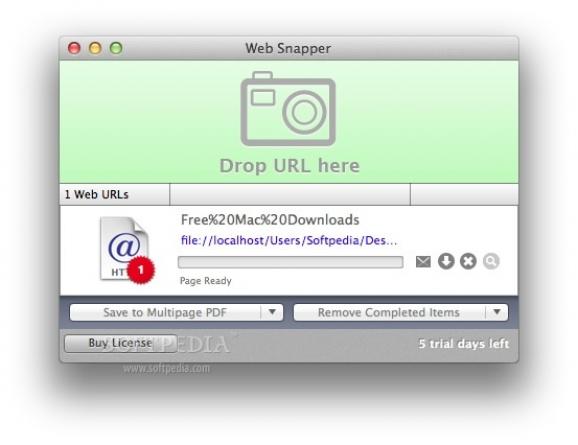 Web Snapper screenshot