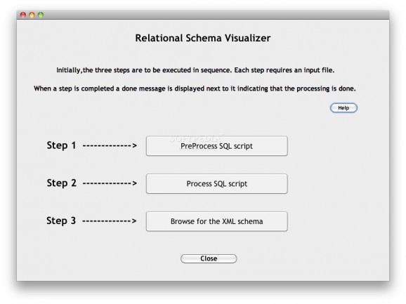 Relational Schema Visualizer screenshot