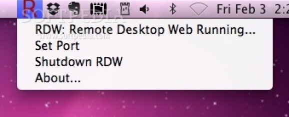 Remote Desktop Web screenshot
