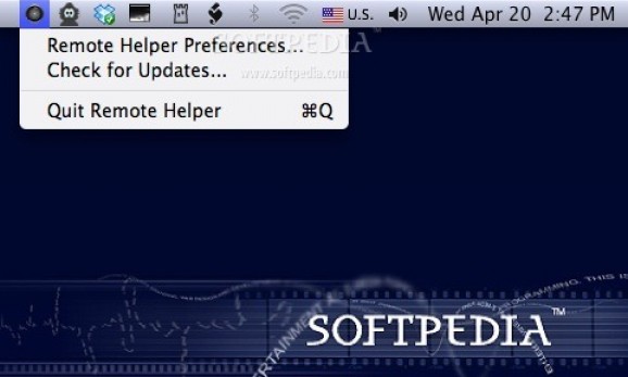 Remote Helper screenshot