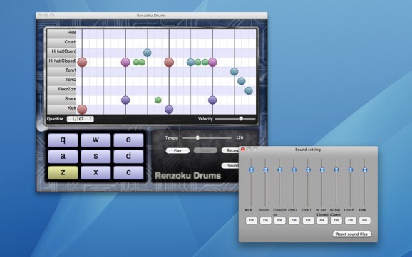 Renzoku Drums screenshot