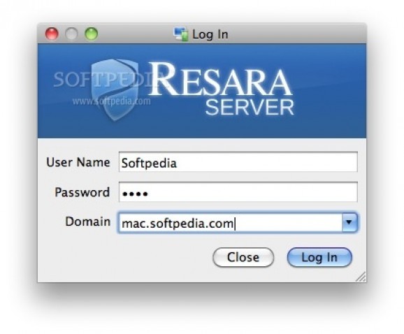 Resara Server screenshot
