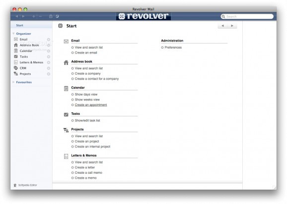 Revolver Mail screenshot