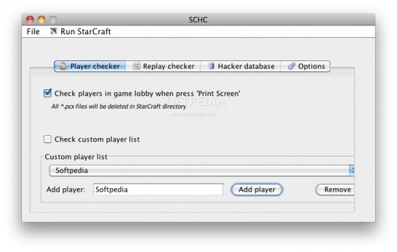 SCHC StarCraft screenshot