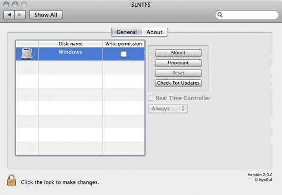 SL-NTFS screenshot