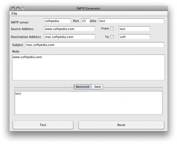 SMTP Generator screenshot
