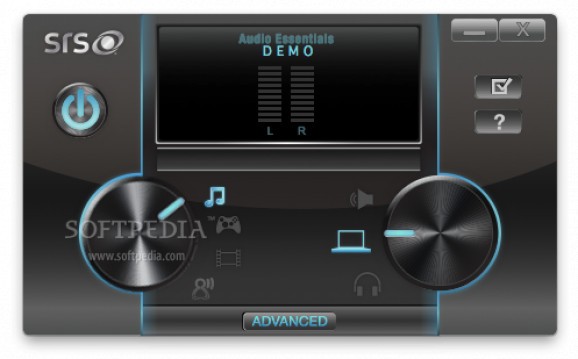 SRS Audio Essentials screenshot