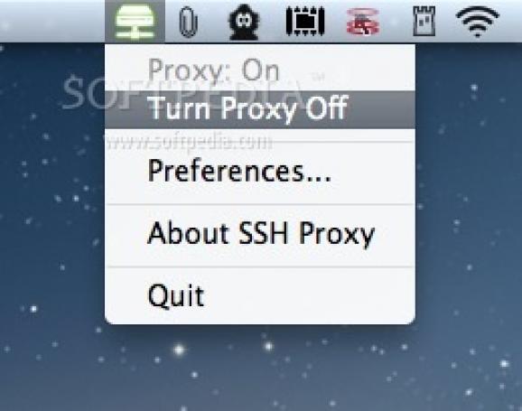 SSH Proxy screenshot