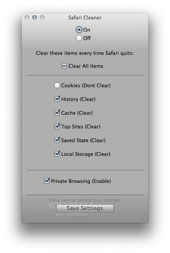 Safari Cleaner screenshot