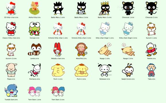 Sanrio Icons screenshot