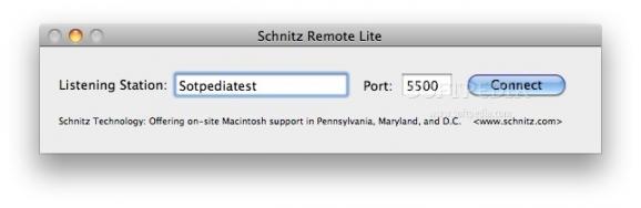 Schnitz Remote Lite screenshot