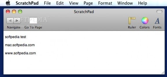 ScratchPad screenshot