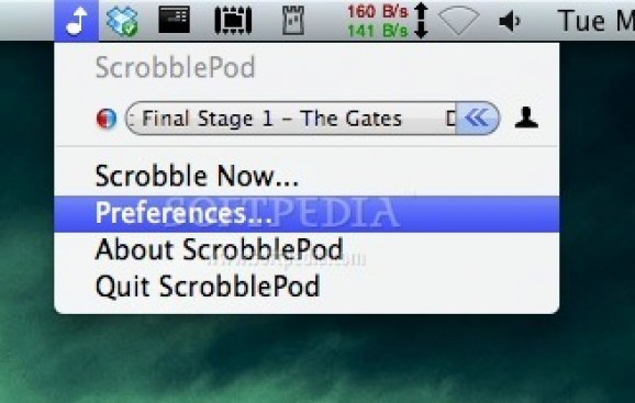 ScrobblePod screenshot