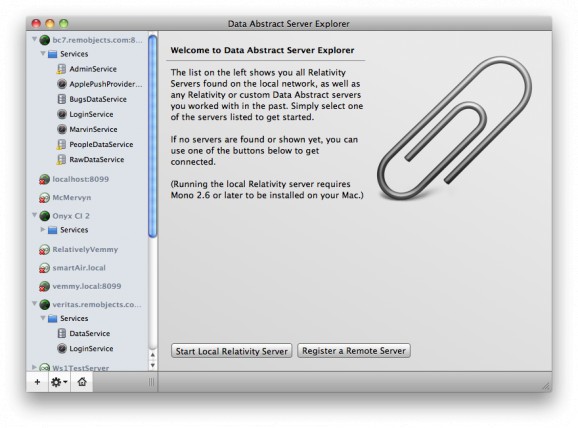 Server Explorer screenshot