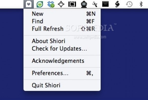 Shiori screenshot