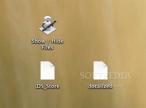Show / Hide Files screenshot