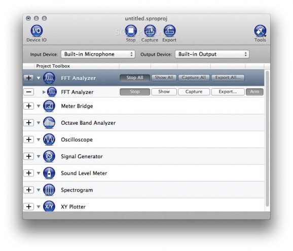 SignalScope Pro screenshot
