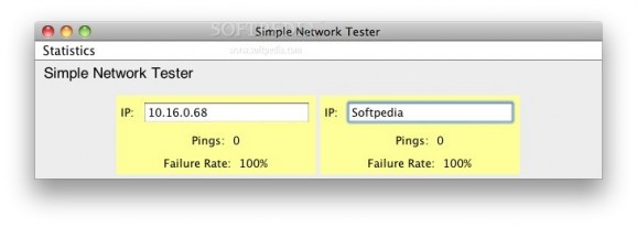 Simple Network Tester screenshot