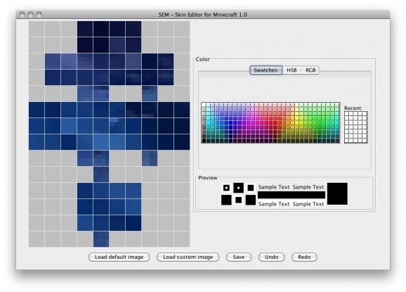 Skin Editor for Minecraft screenshot