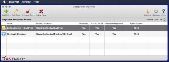 SafeCrypt (formerly SkyCrypt) screenshot