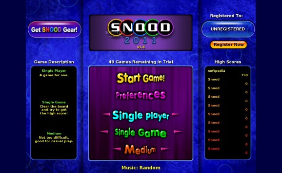 Snood 2011 screenshot