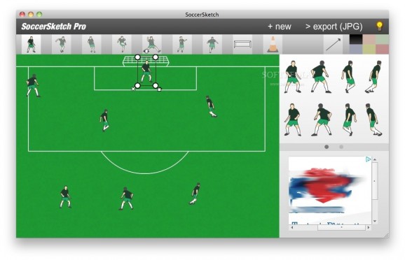 SoccerSketch screenshot