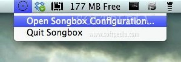 Songbox screenshot