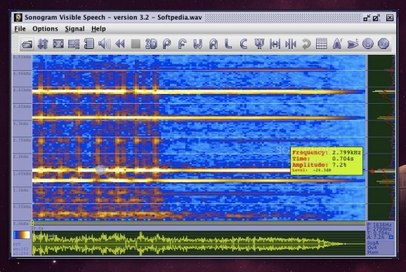 Sonogram screenshot