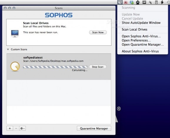 Sophos Anti-Virus screenshot