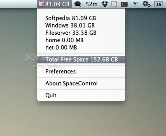 SpaceControl screenshot