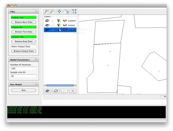 Spatial Test Program screenshot