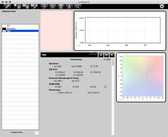 SpectraShop screenshot
