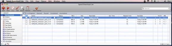 Speed Download Lite screenshot