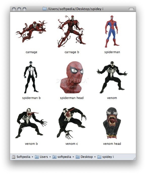 Spider-Man Icons screenshot