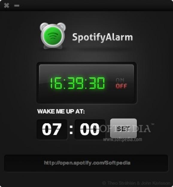 Spotify Alarm screenshot