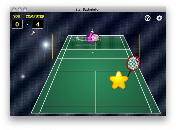Star Badminton screenshot