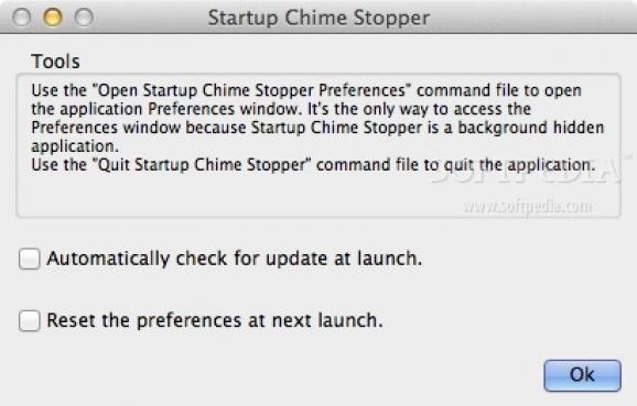 Startup Chime Stopper screenshot