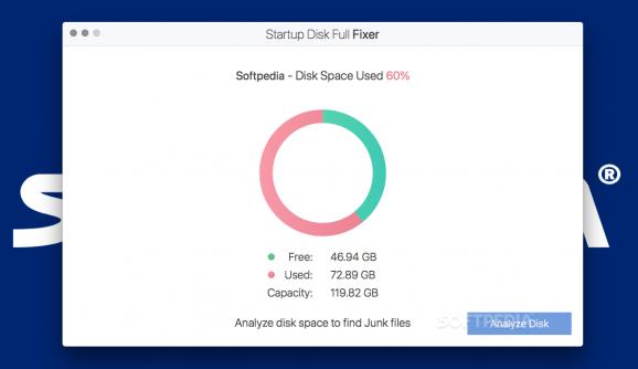 Startup Disk Full Fixer screenshot